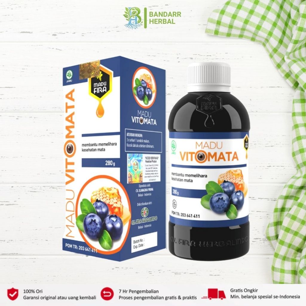 MADU VITOMATA 280gr - 1 Botol