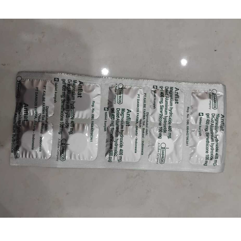 Anflat tablet kunyah 10 tablet