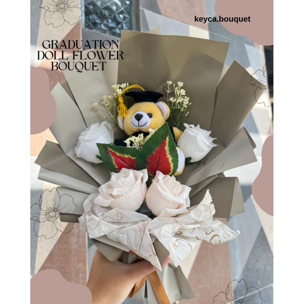 BUKET BONEKA WISUDA