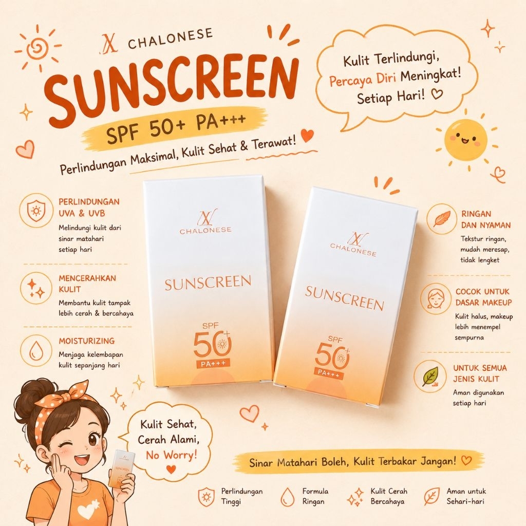 CHALONESE SUNSCREEN SPF 50 PA+++