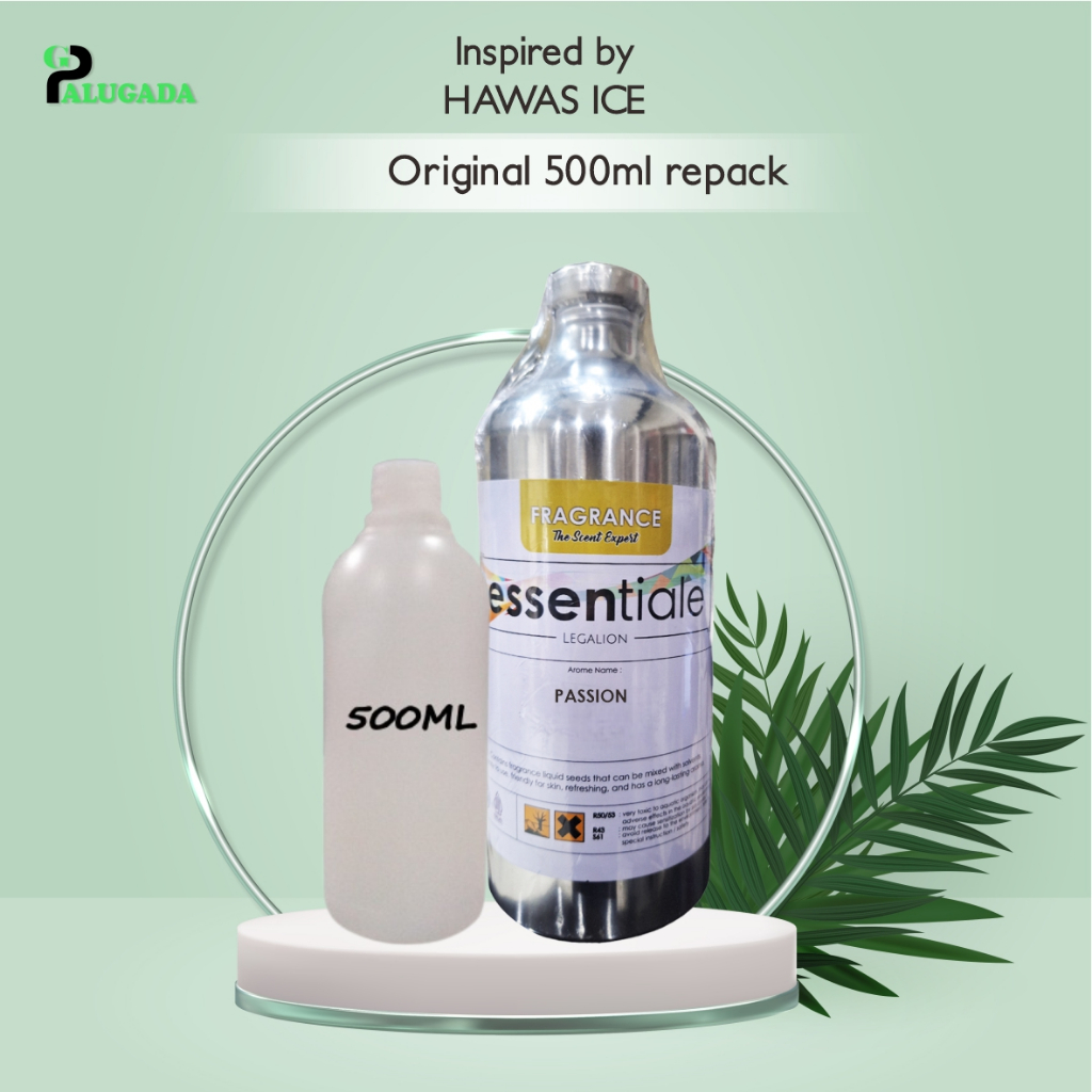bibit parfum murni PASSION | ESSENTIALE 500ML REPACK