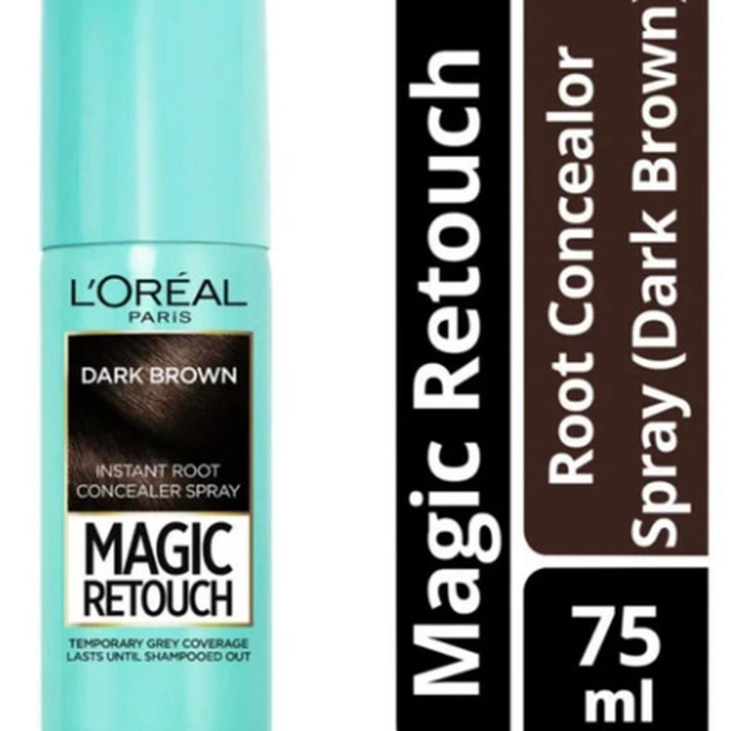 LOreal Paris Magic Retouch Root Concealor Spray - Dark Brown 75ml