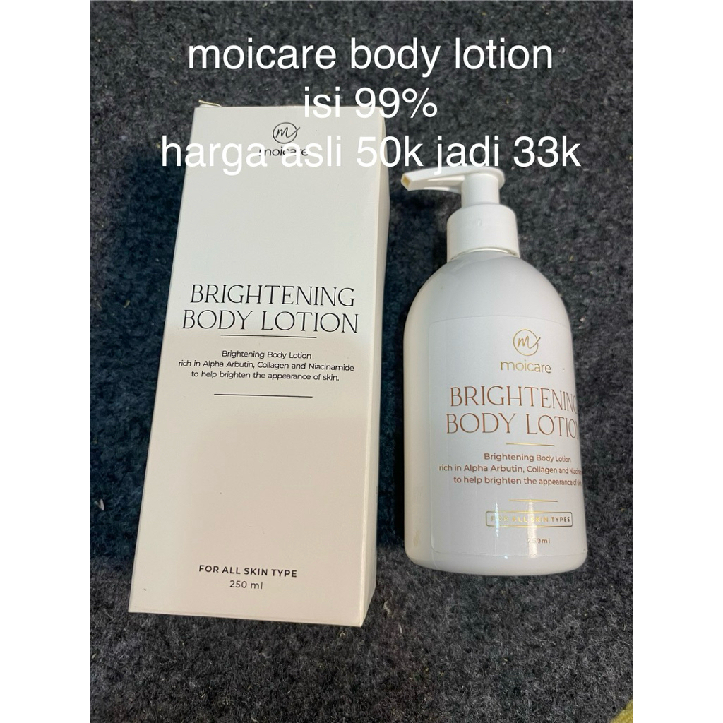 body lotion moicare