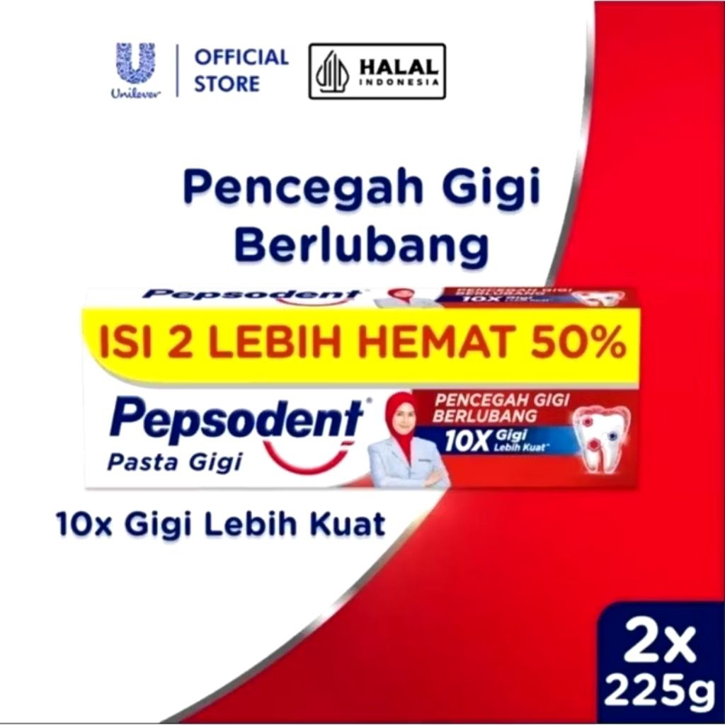 Pepsodent 2x225gr