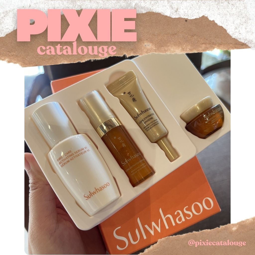 Pixiecatalouge - Sulwhasoo Skincare KIT