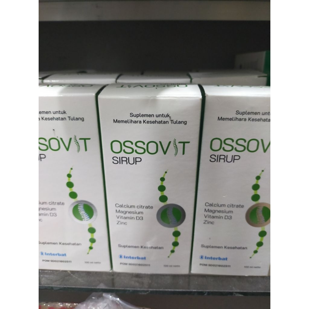 OSSOVIT SYP 100ML tambahan bublewrap dietalase