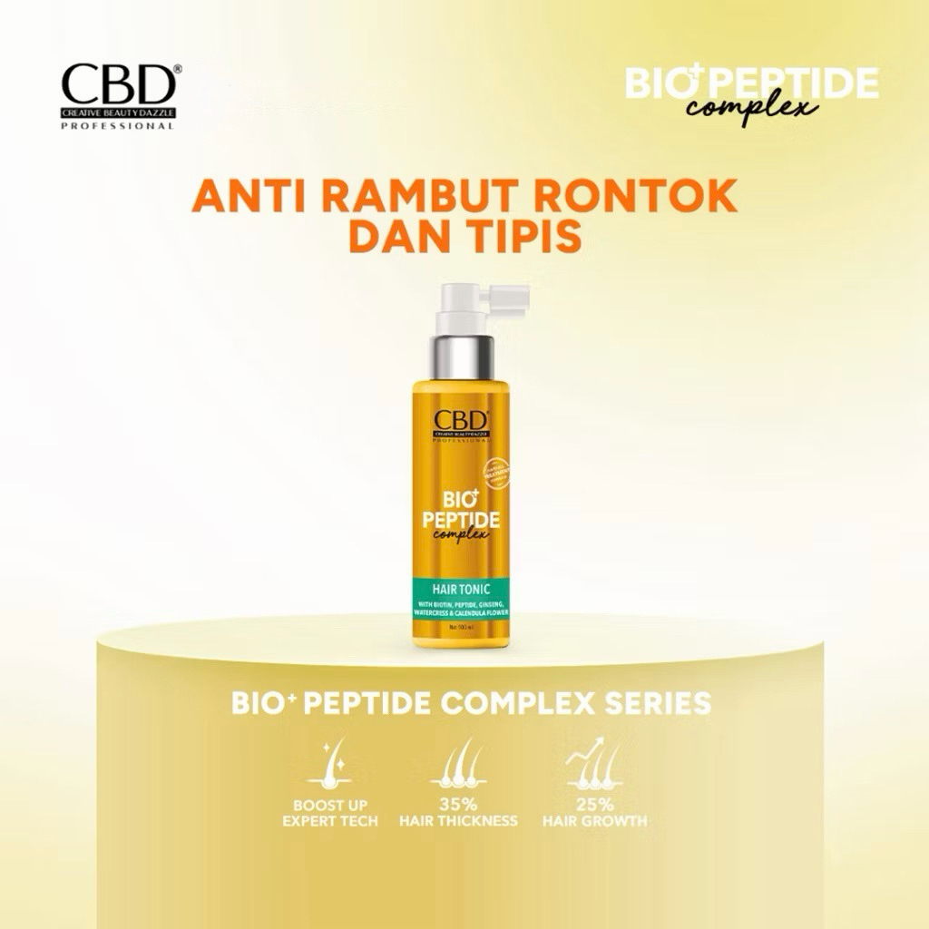 CBD BIO+ PEPTIDE COMPLEX HAIR TONIC 100ML