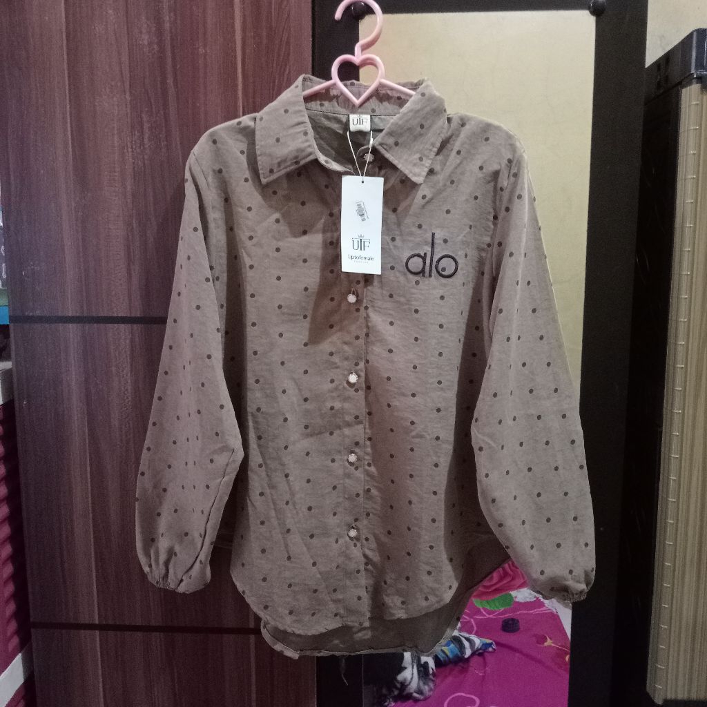 atasan swede polka