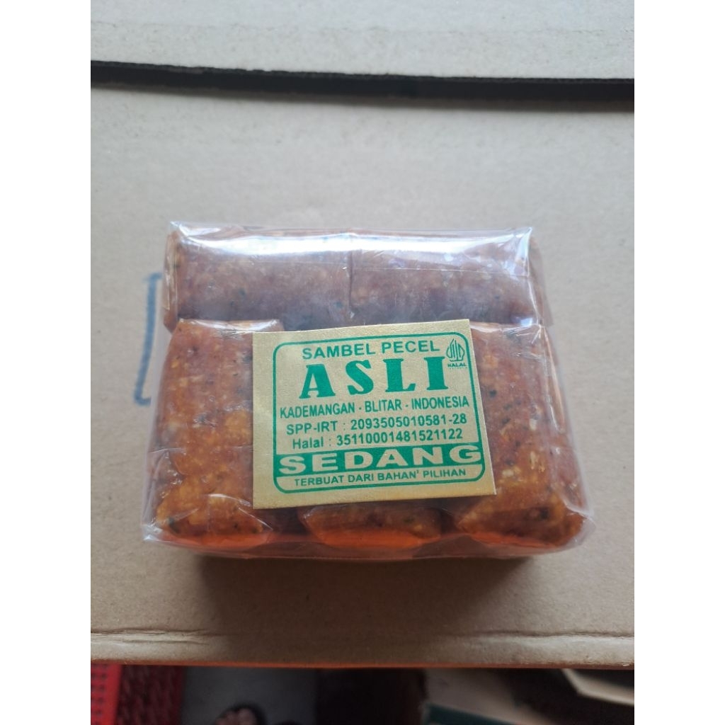 sambal pecel ASLI blitar