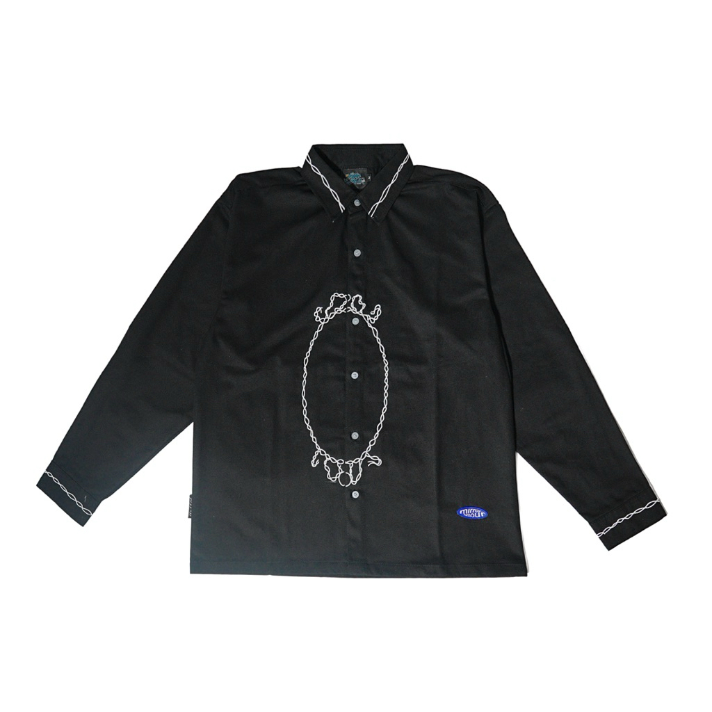 CROWN EMBROIRDRY SHIRT