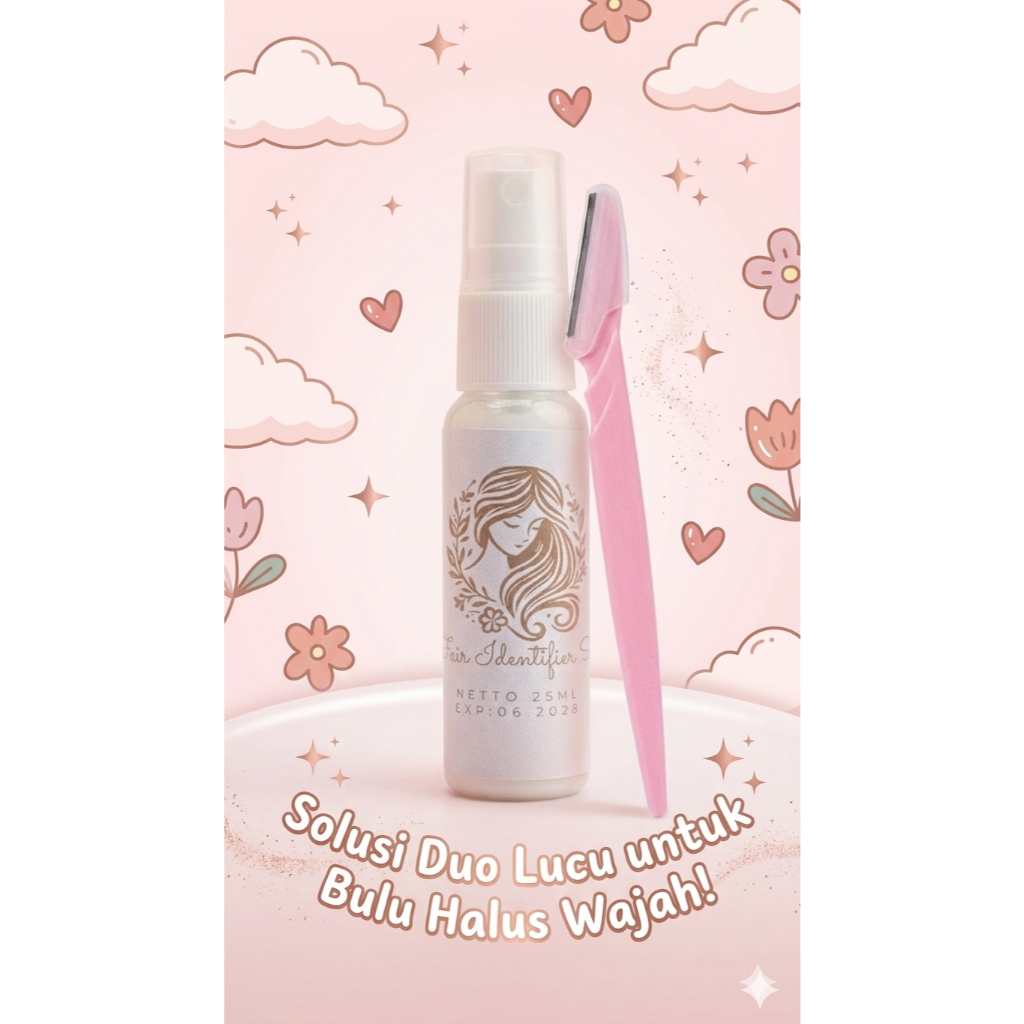 Face Hair Identifier Spray