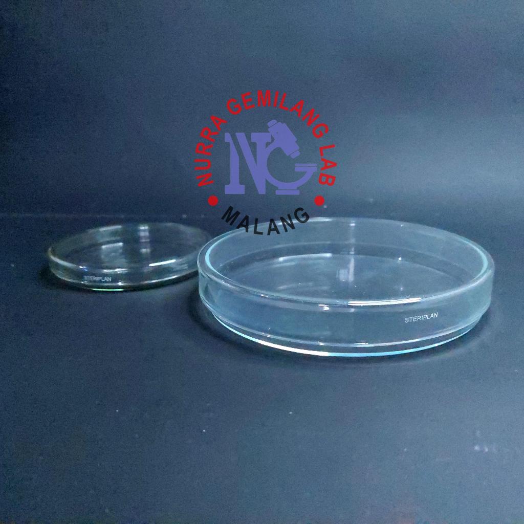 Cawan Petri Duran | Petridish Kaca Steriplan