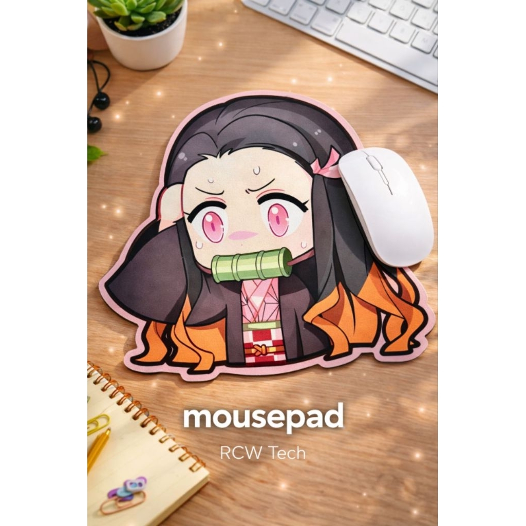 Mousepad karakter Nezuko demonslayer uk28*28cm