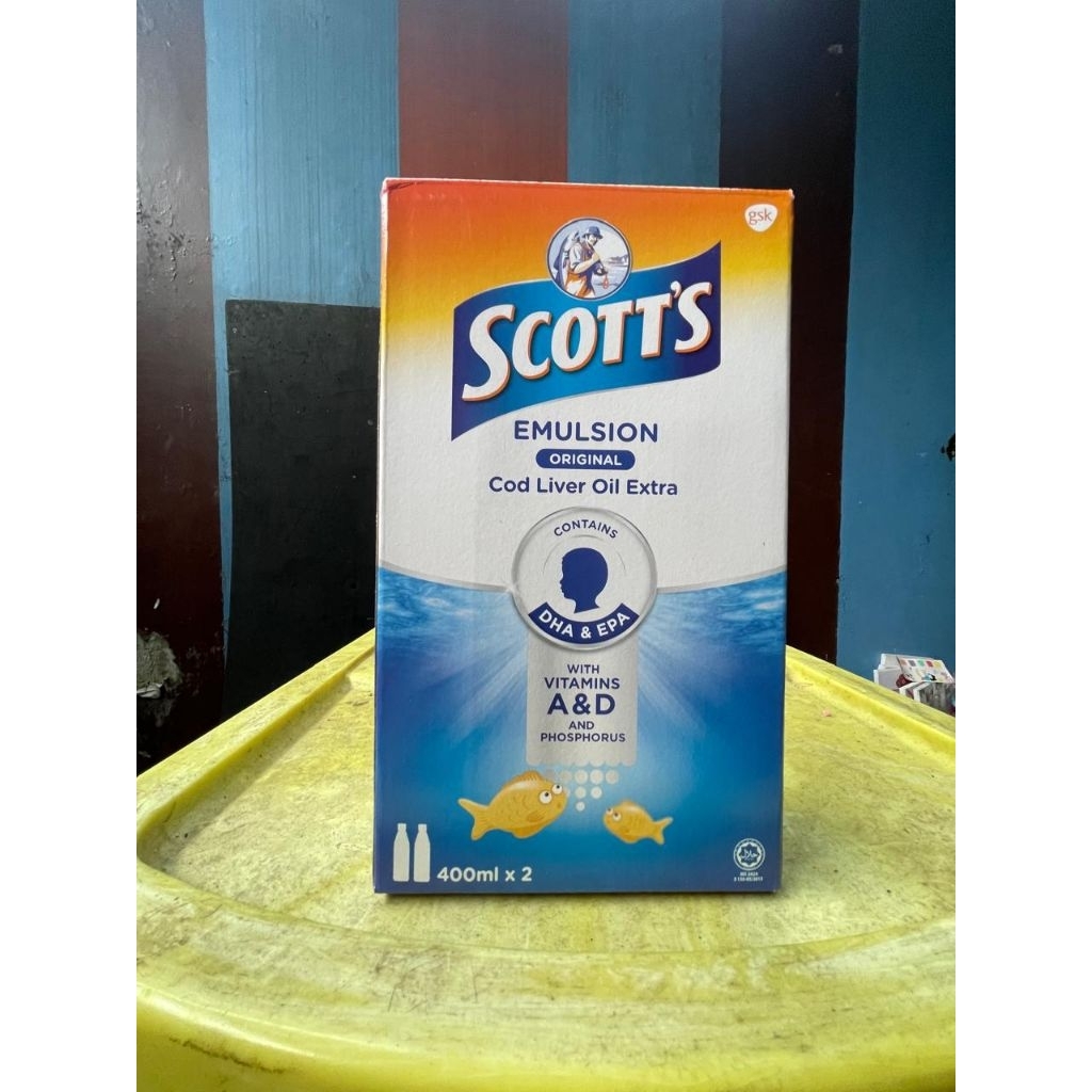Scott Emulsion Original 400ml mly
