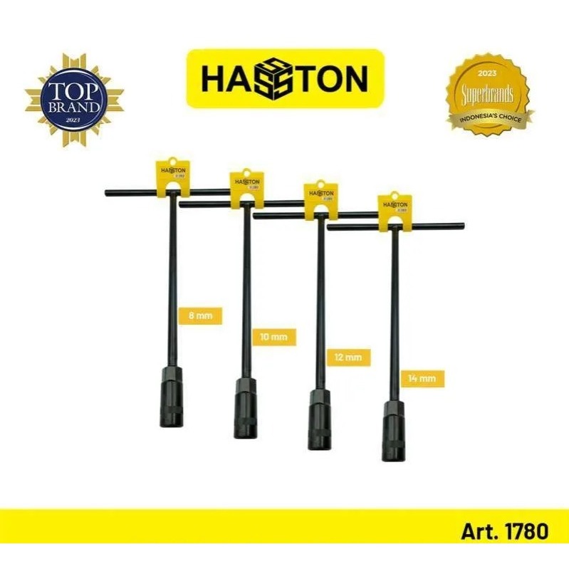 Kunci T Hitam Hasston /  Socket Wrench