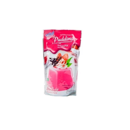 NUTRIJELL PUDDING SUSU STROBERI 145G