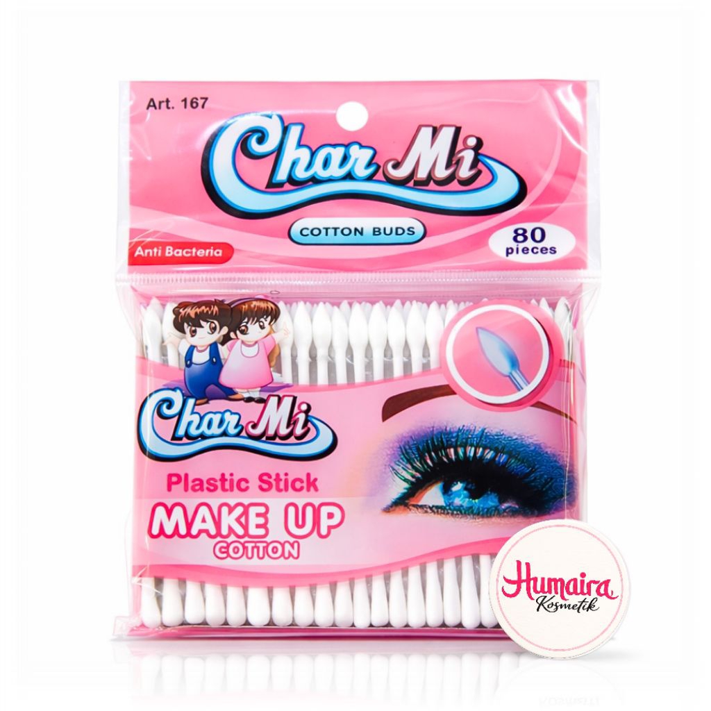 CharMi Cotton Bud Make Up Isi 80s
