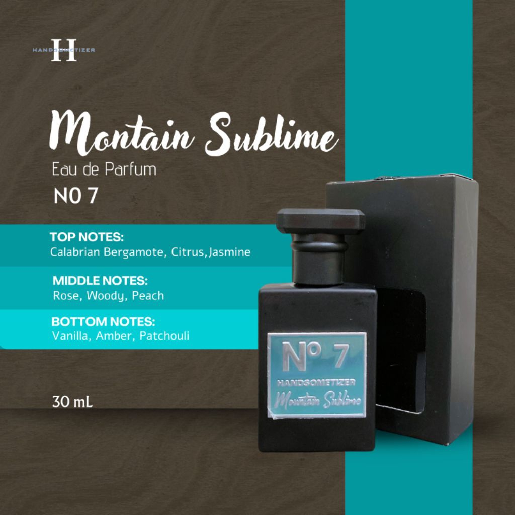 Eau De Parfum Handsometizer - Mountain Sublime 30mL