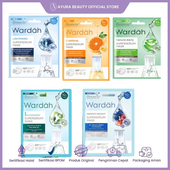 Wardah Super Serum Mask