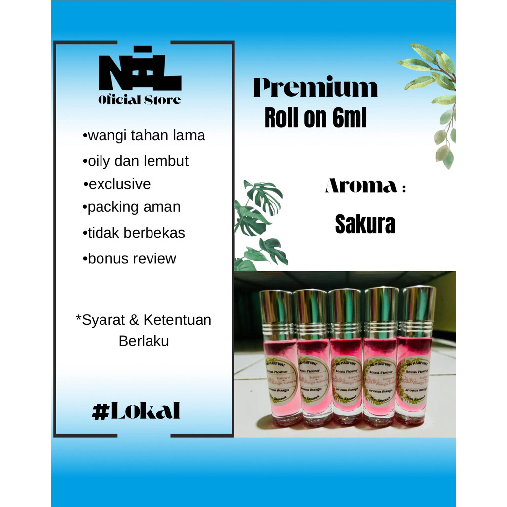 NIL Parfum - Roll On 6ml | Sakura