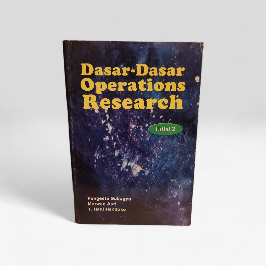 Buku Dasar Dasar Operations Research Edisi 2