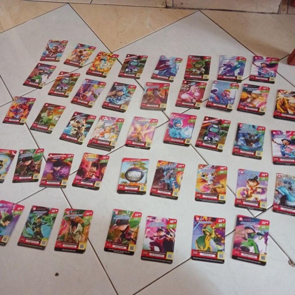 Kartu Boboiboy Choki Choki Batch 2 Part 2