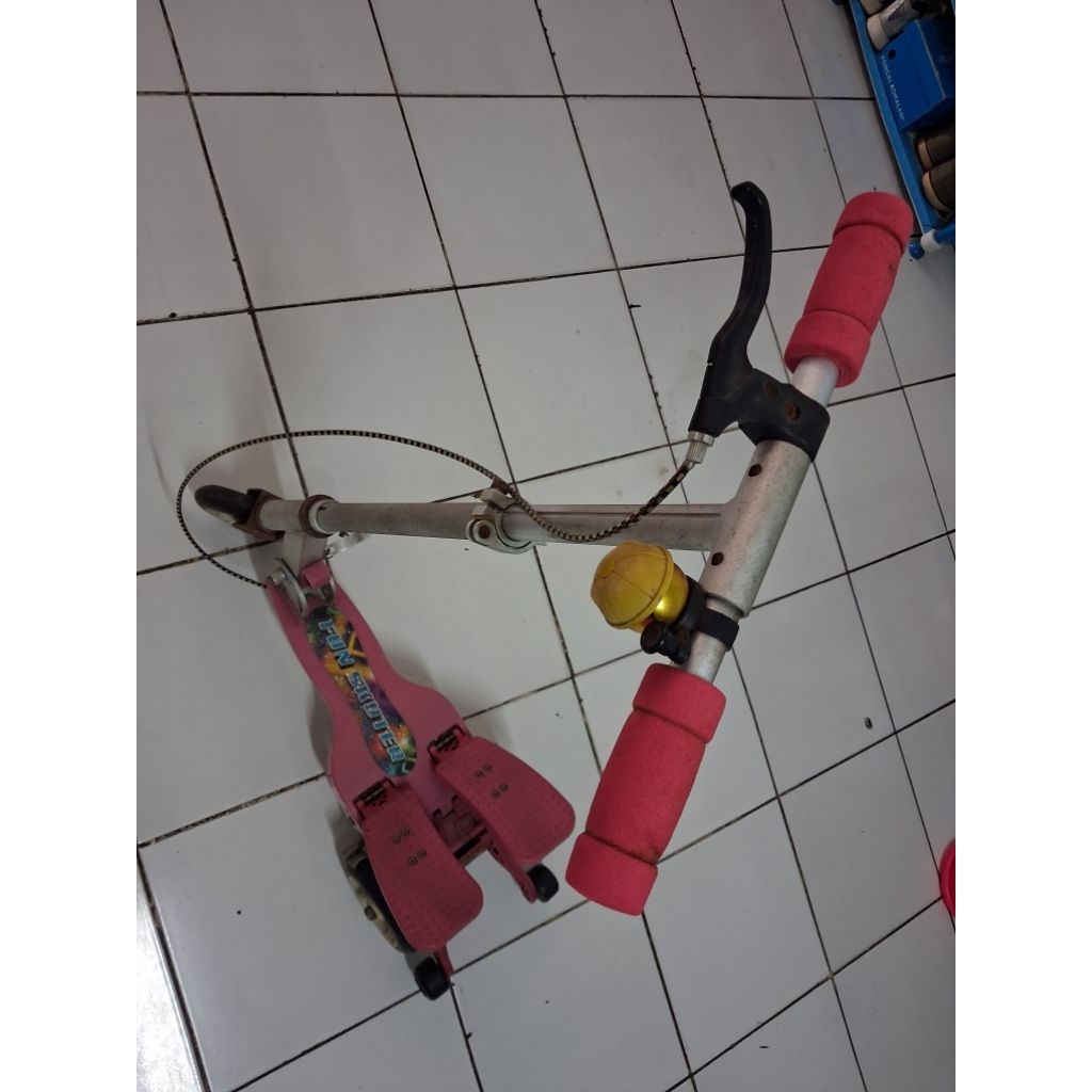 scooter pedal pink prelove