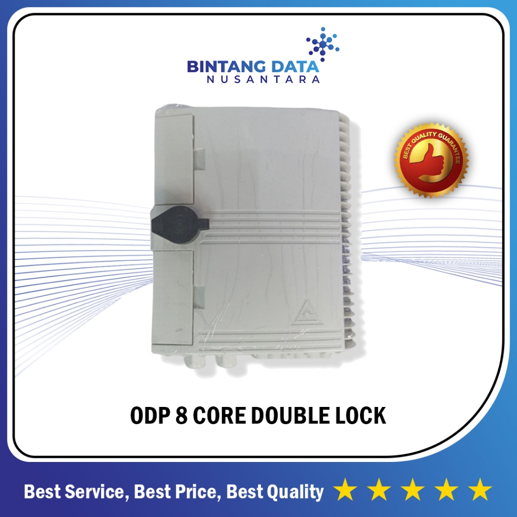 ODP 8 Core Double Lock + 1:8 Splitter Box FLip