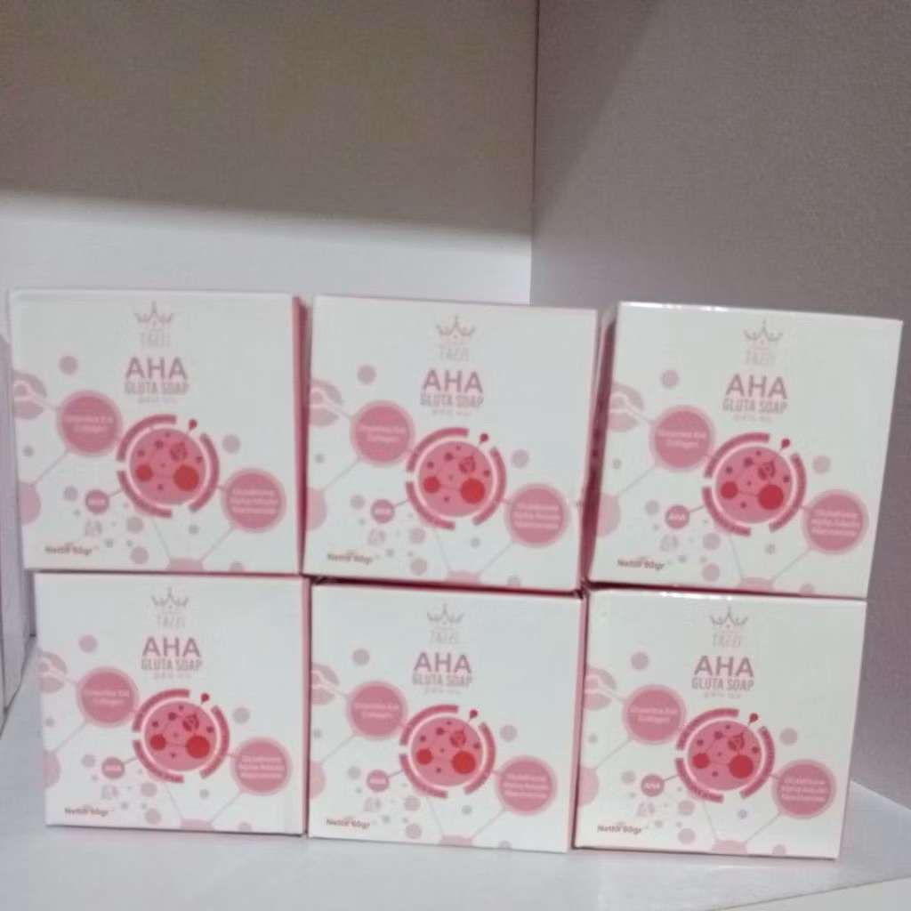 promo | 6pcs sabun tazzi pink