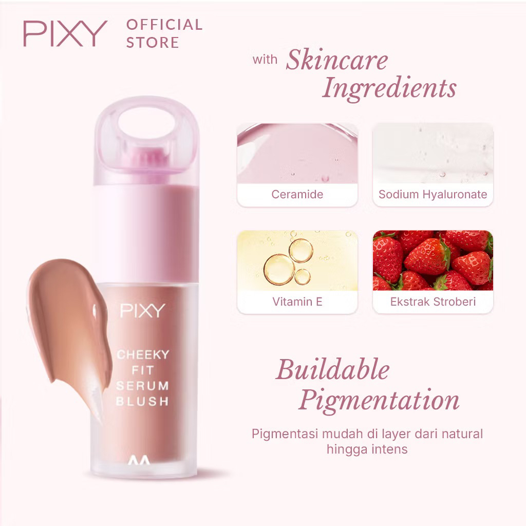 PIXY Cheeky Fit Serum Blush