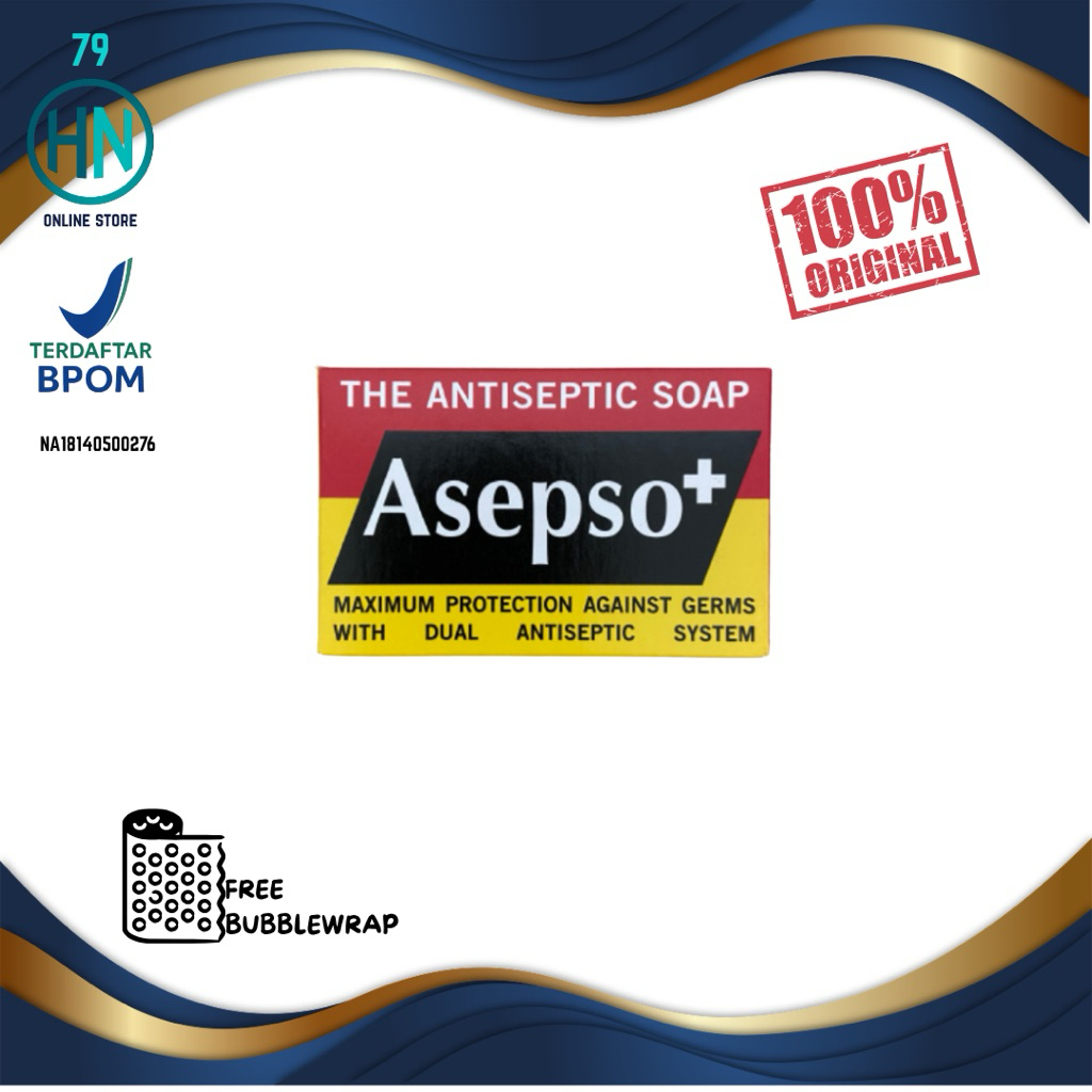 Sabun Asepso+ Original 80gr