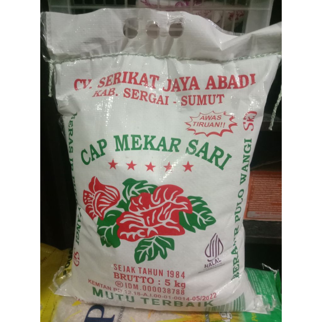 Beras Cap mekar sari