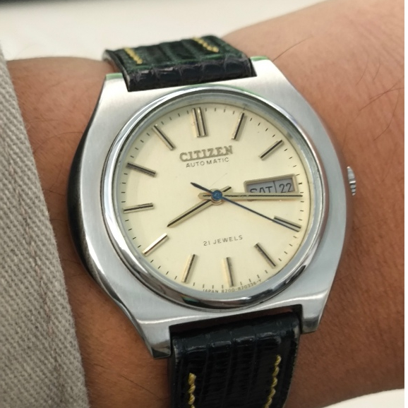 Vintage Citizen 51-0637 Automatic Second Super Mulus