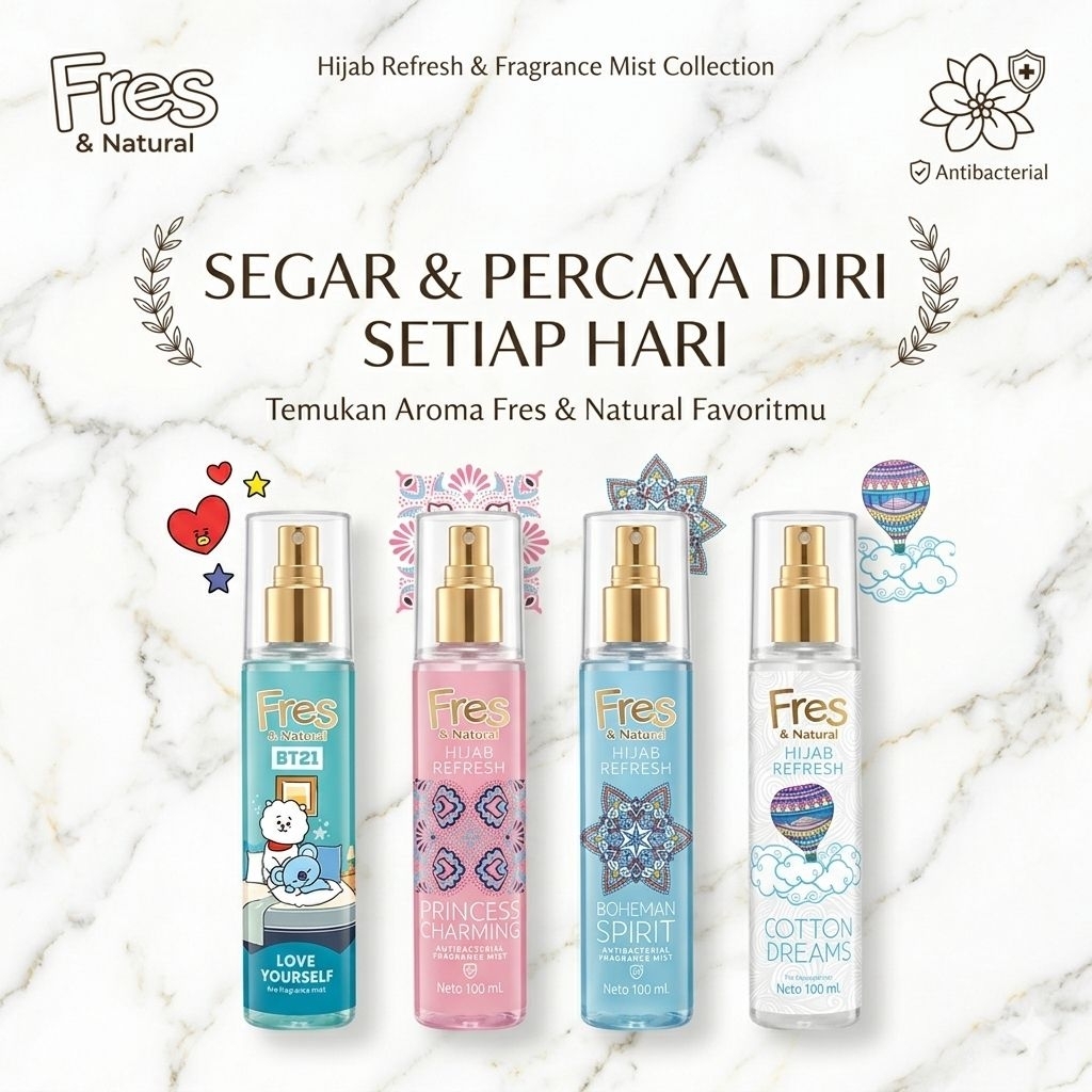 fres & natural parfume 100ml