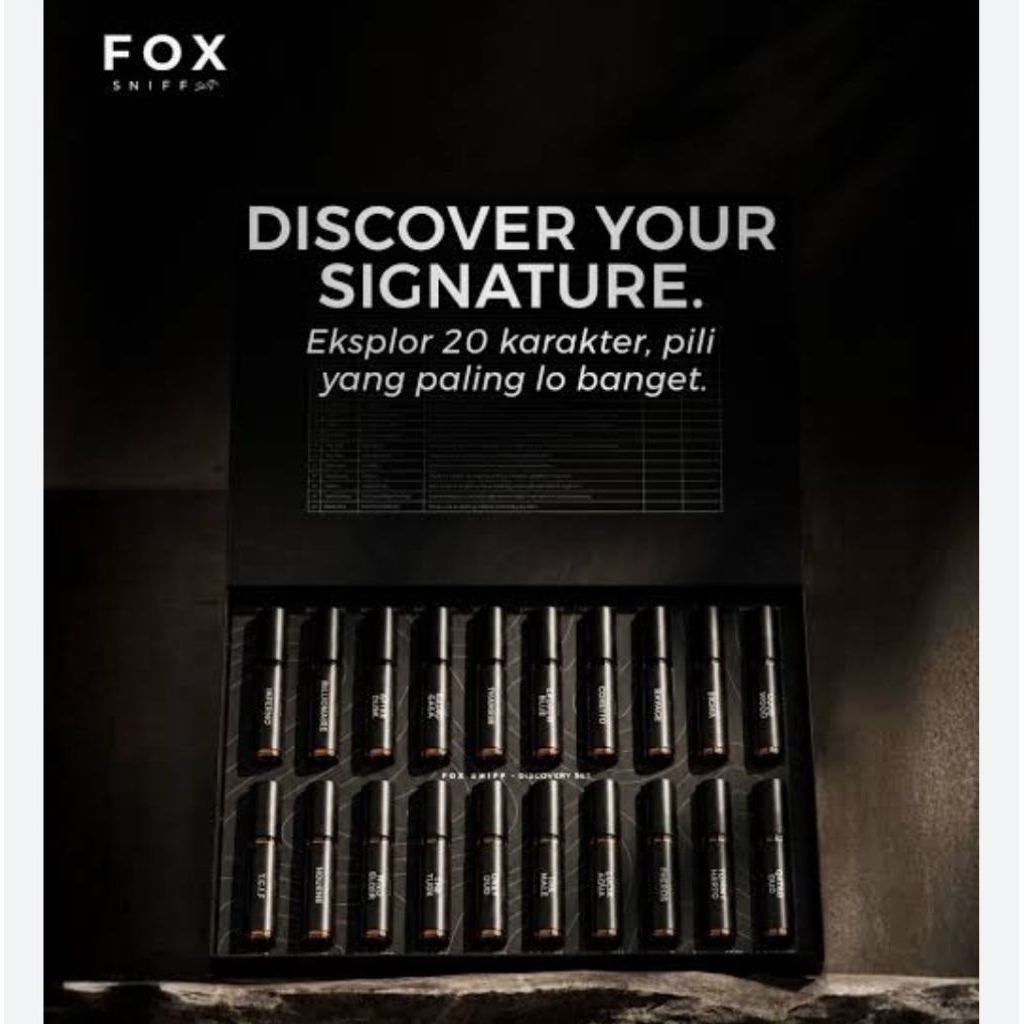 F0X 5niff Discovery set