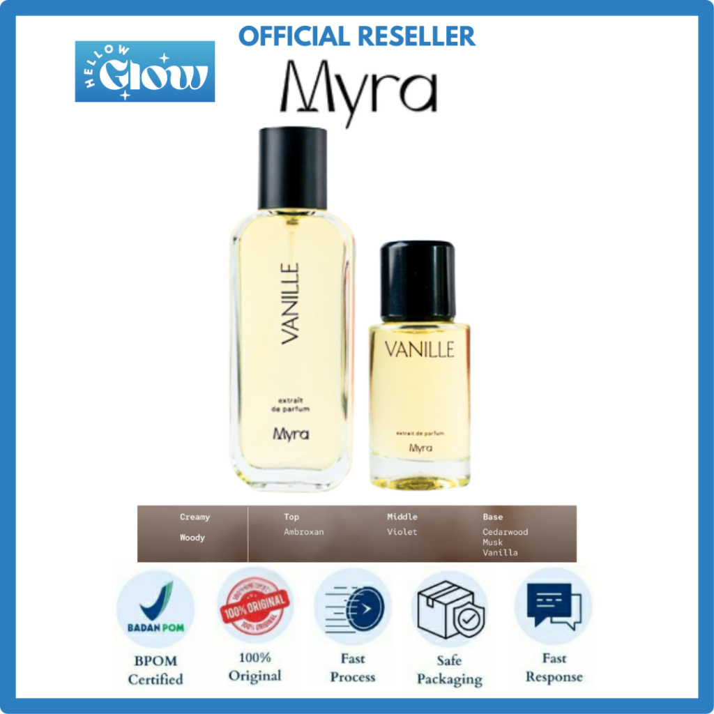 Myra Parfume Vanille Extrait de Parfum 30ML/50ML