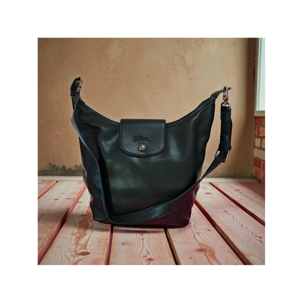 Tas Hobo Dumpling Black