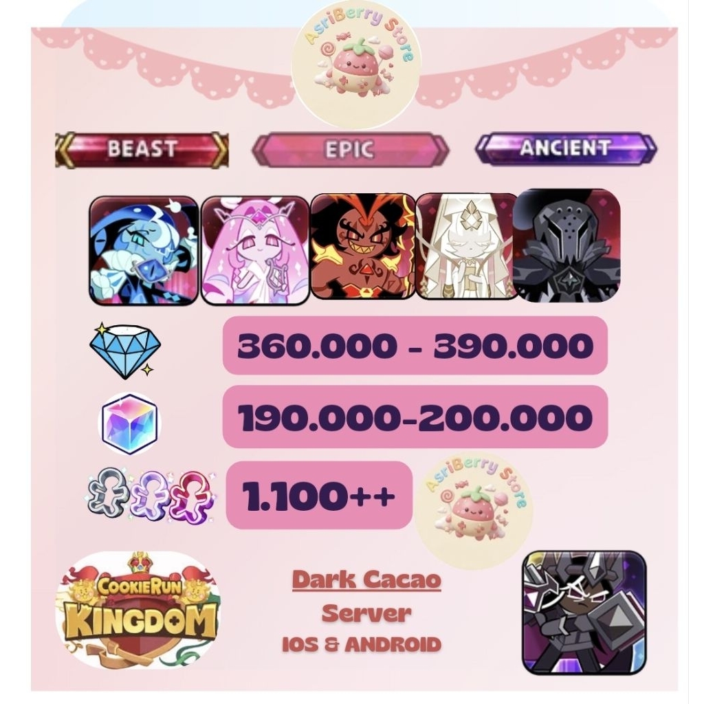 COOKIE RUN KINGDOM - BEAST COOKIE GACHA