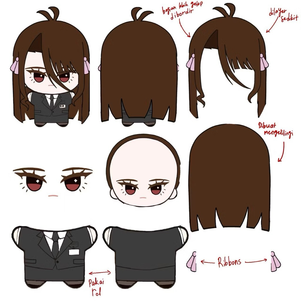 Custom doll 10cm fullset