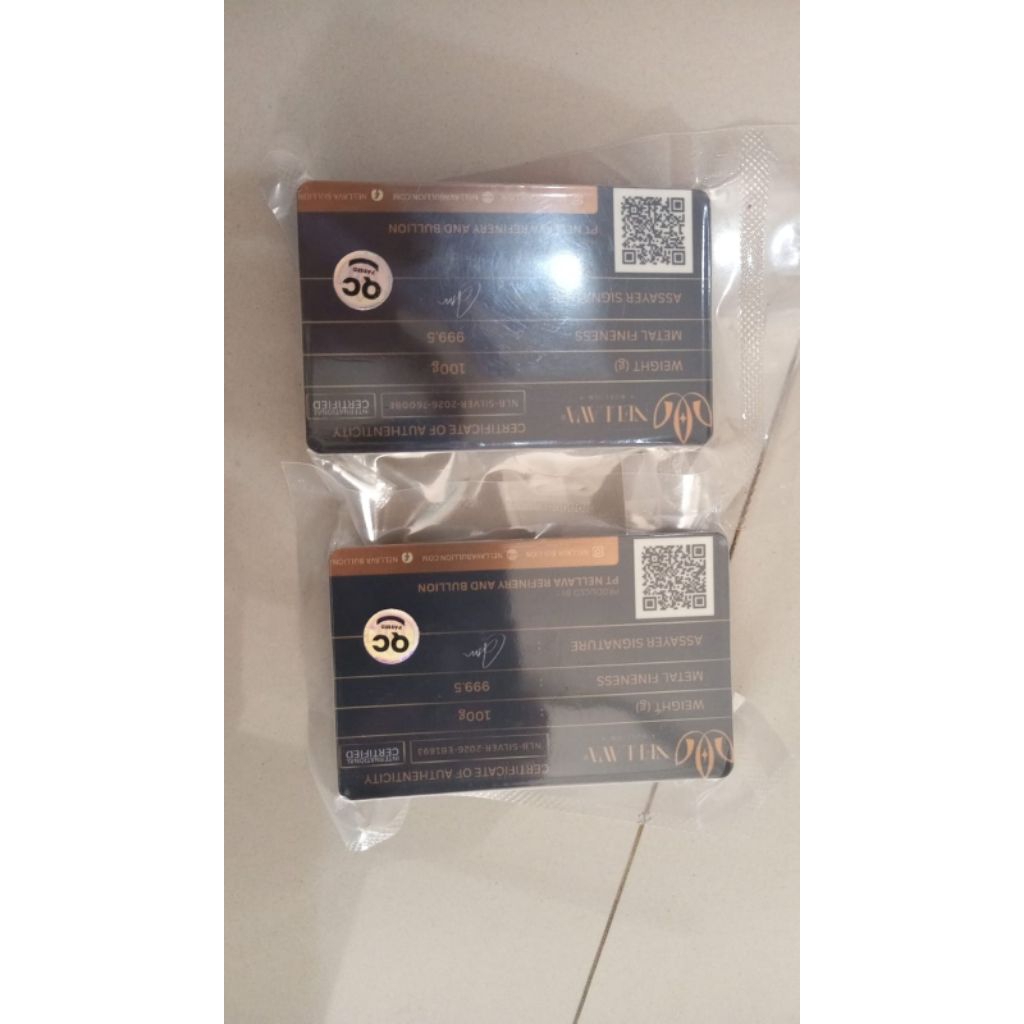 perak/silver nellava 99,95 100gram