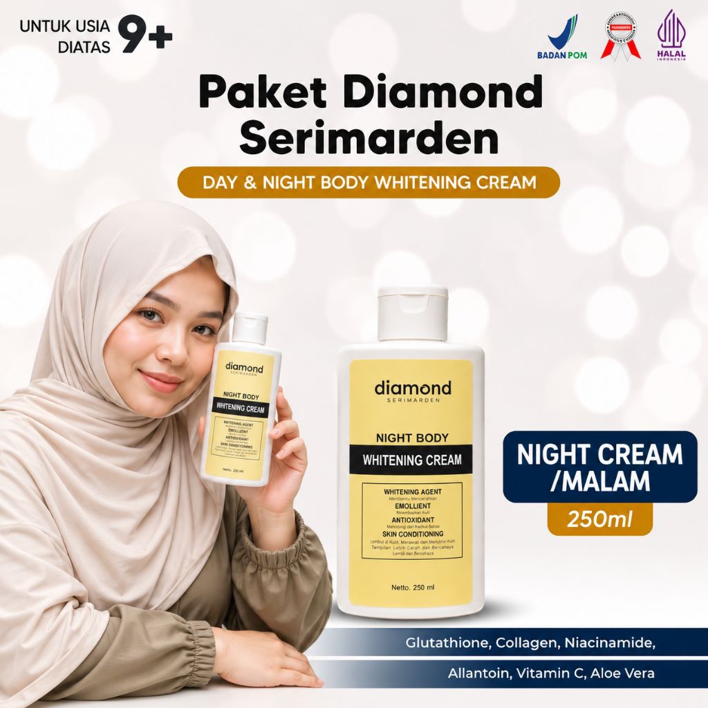 NIGHT/MALAM DIAMOND 250ML SERIMARDEN