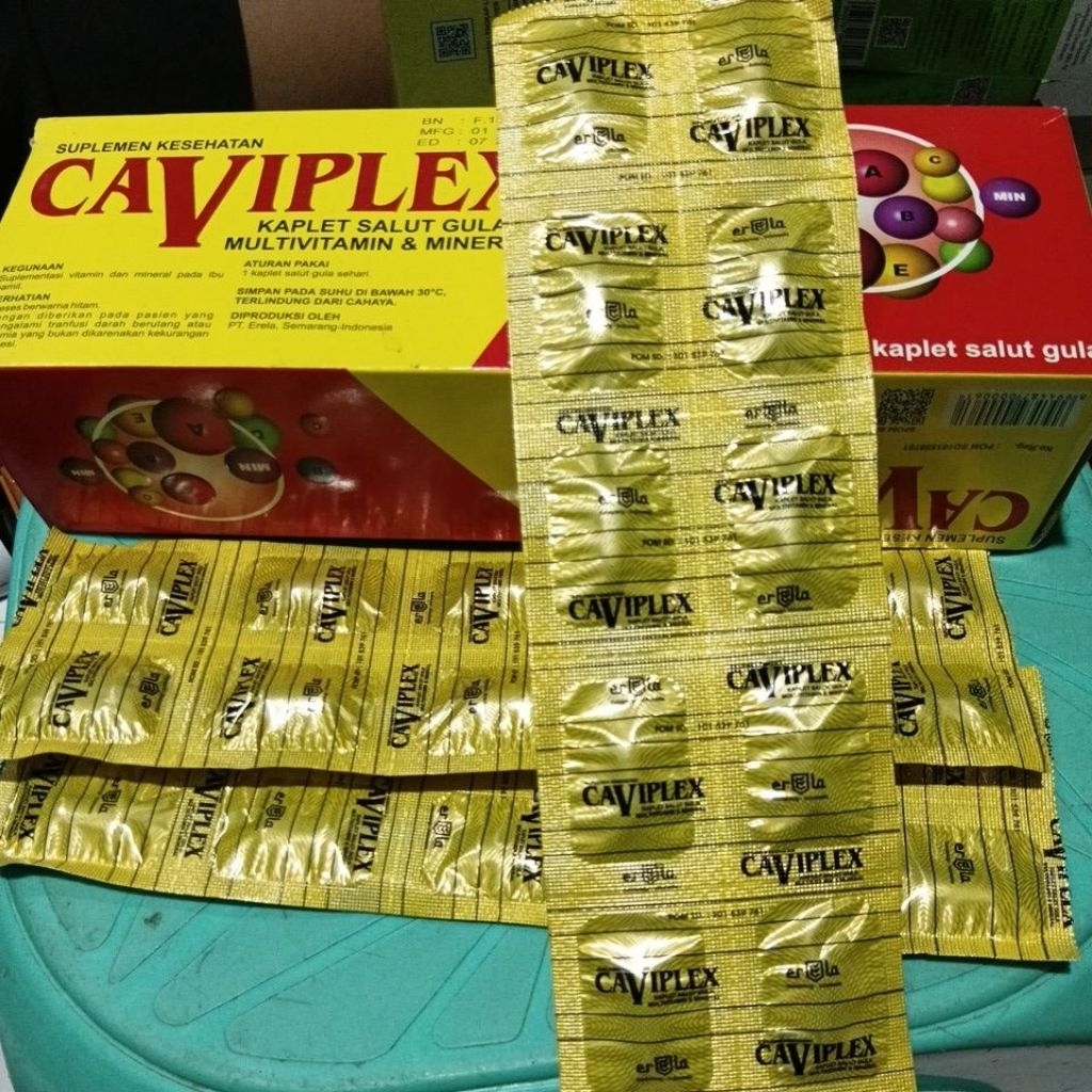 Caviplex strip 10 tablet