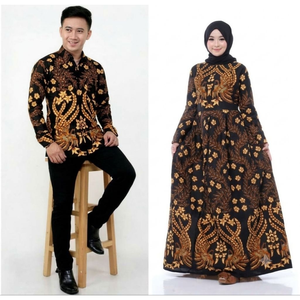 Cople Batik Merak sepasang