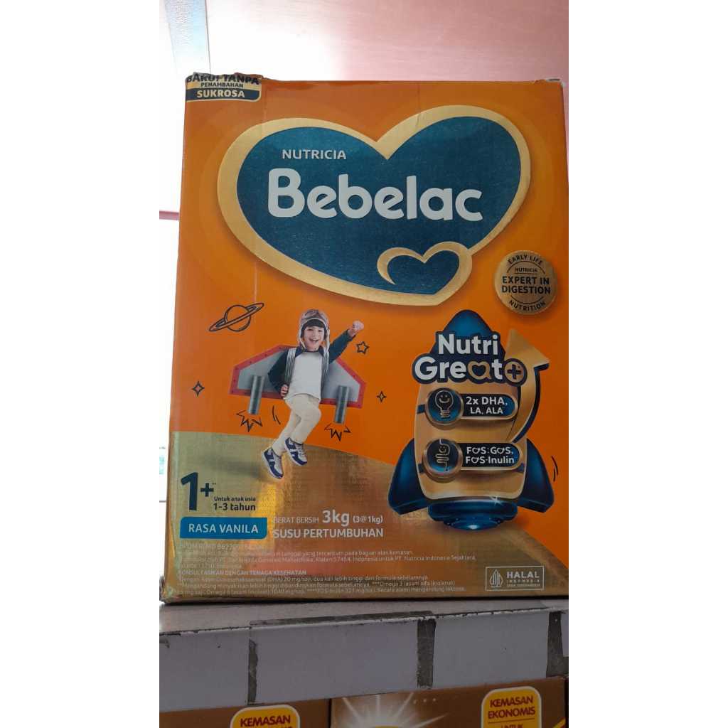 bebelac 1+ vanila 3kg