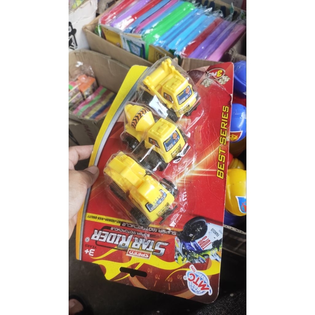 mainan mobil isi 3