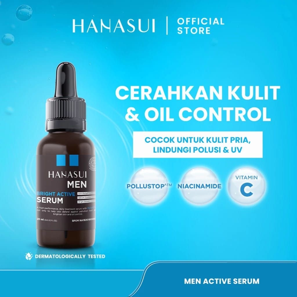 Hanasui Men Bright Active Serum 20ml