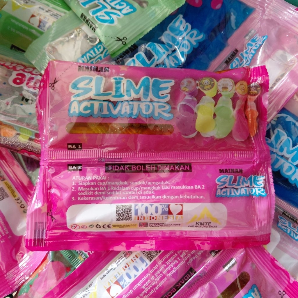 Slime activator mainan slime campur