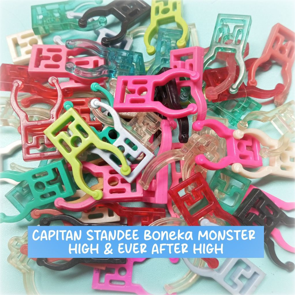 Capit Standee Monster High, Ever After High, Barbie (random, acak)