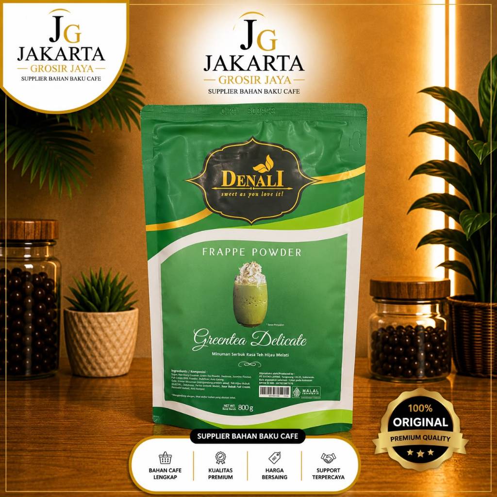 BUBUK DENALI GREENTEA DELICATE - POWDER 800 gr