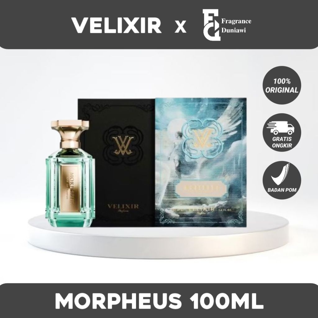 Velixir Morpheus 100ml & 35ml Eau de Parfum Original